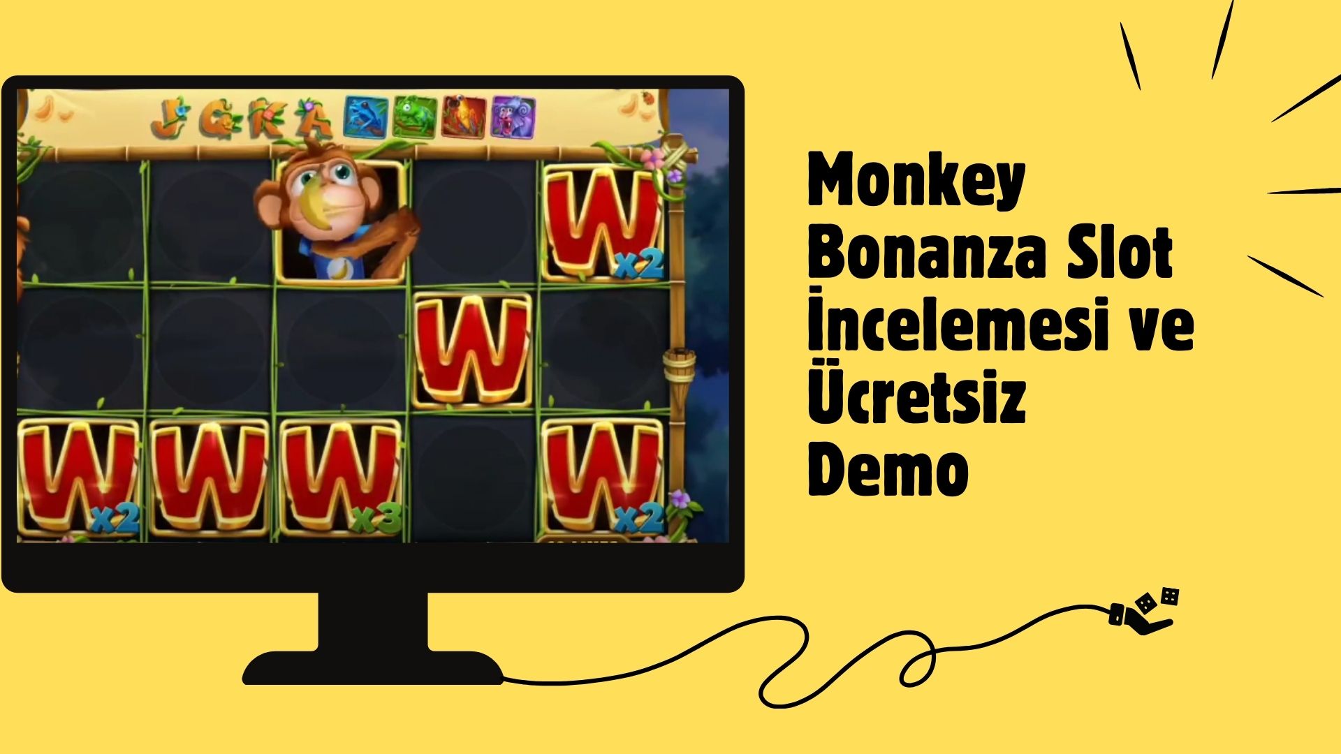 Monkey Bonanza Slot incelemesi ve Ücretsiz Demo