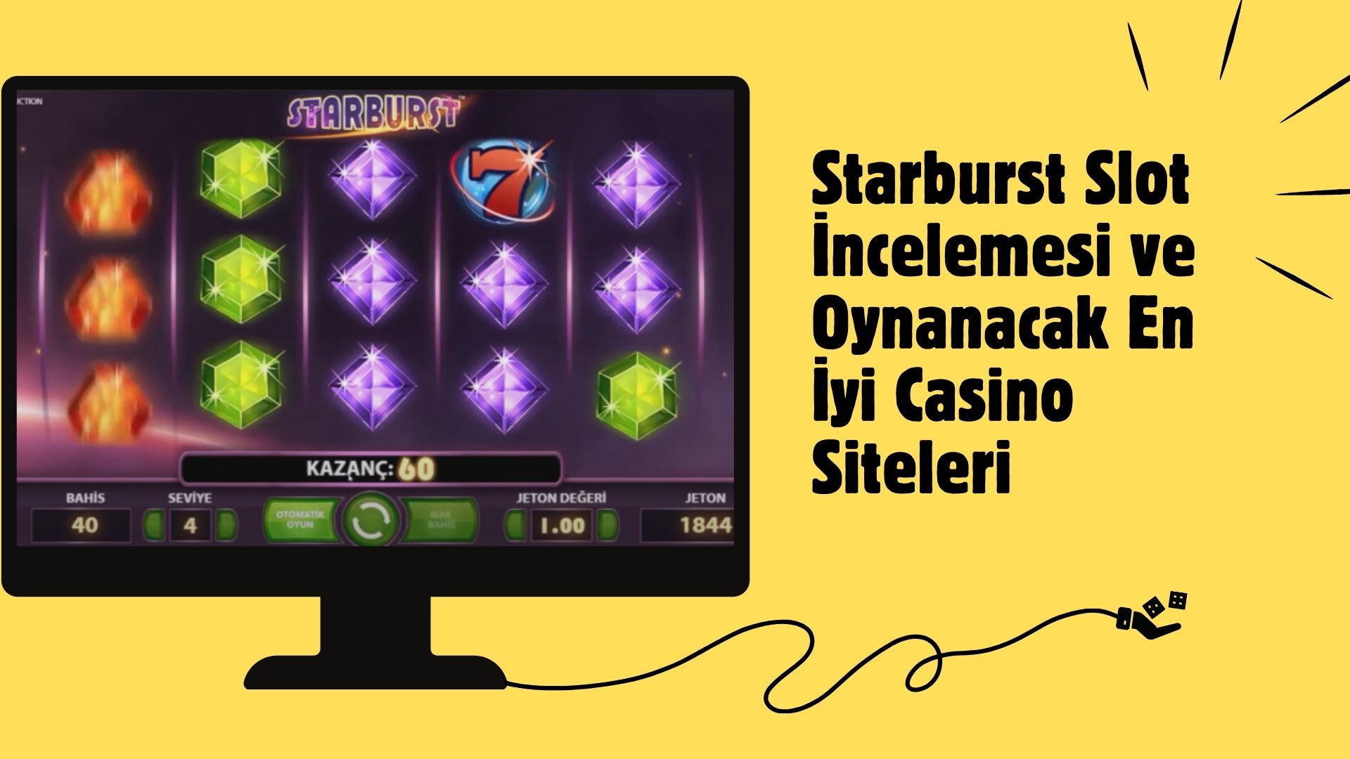 Starburst Slot incelemesi ve Oynanacak En İyi Casino Siteleri